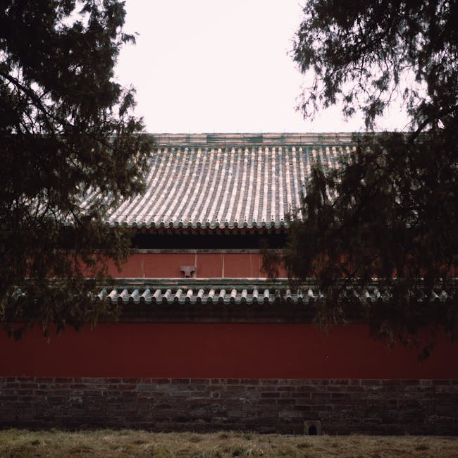 Fotos de stock gratuitas de arboles, arquitectura antigua, arquitectura china